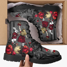 Load image into Gallery viewer, Alice in Wonderland Red and Gold Boots - Adrienne Version (JPARG)
