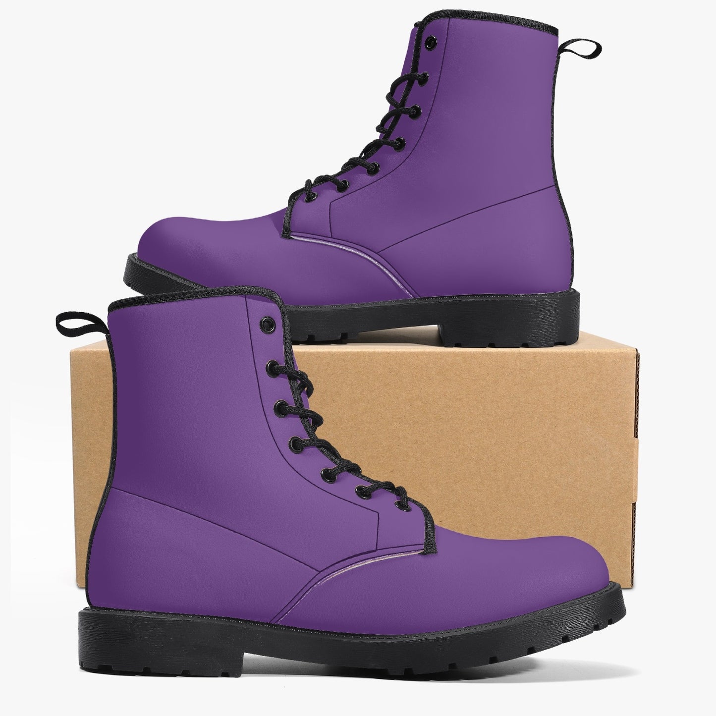 Purple Festival Combat Boots (JPREGSO1)