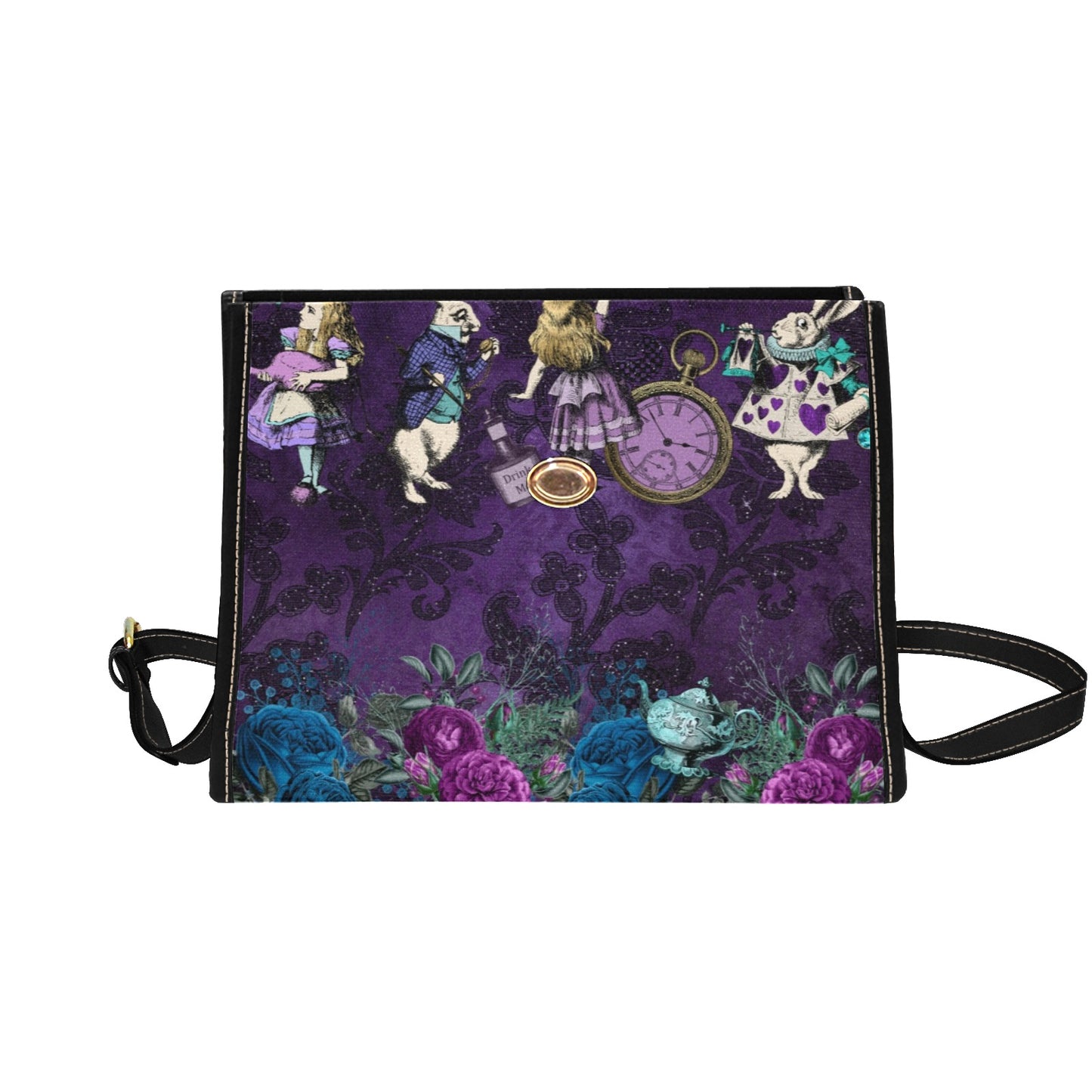 Dark Alice Purple Satchel (ADARK1)