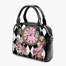 Load image into Gallery viewer, Alice in Wonderland Tea Party Shoulder Purse (JPPINKAT)
