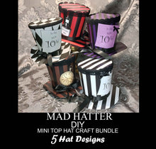 Load image into Gallery viewer, Mad Hatter DIY Hat Collection - Digital Download
