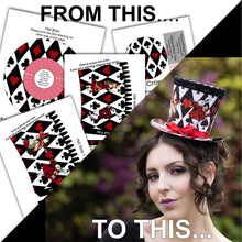 Load image into Gallery viewer, The Alice in Wonderland DIY Hat Collection - Digital Download

