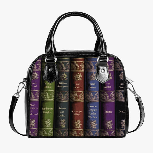 Vintage Books Classic Literature Purse with Shoulder Strap (JPBOOKSA-P)