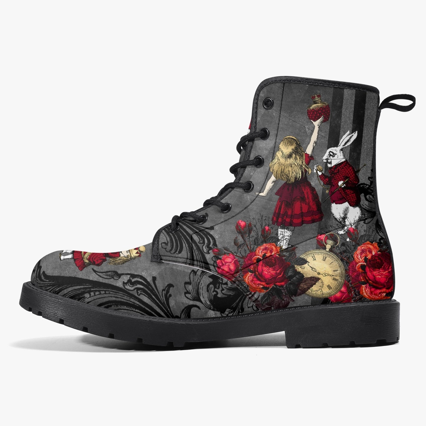 Alice in Wonderland Red and Gold Boots - Adrienne Version (JPARG)