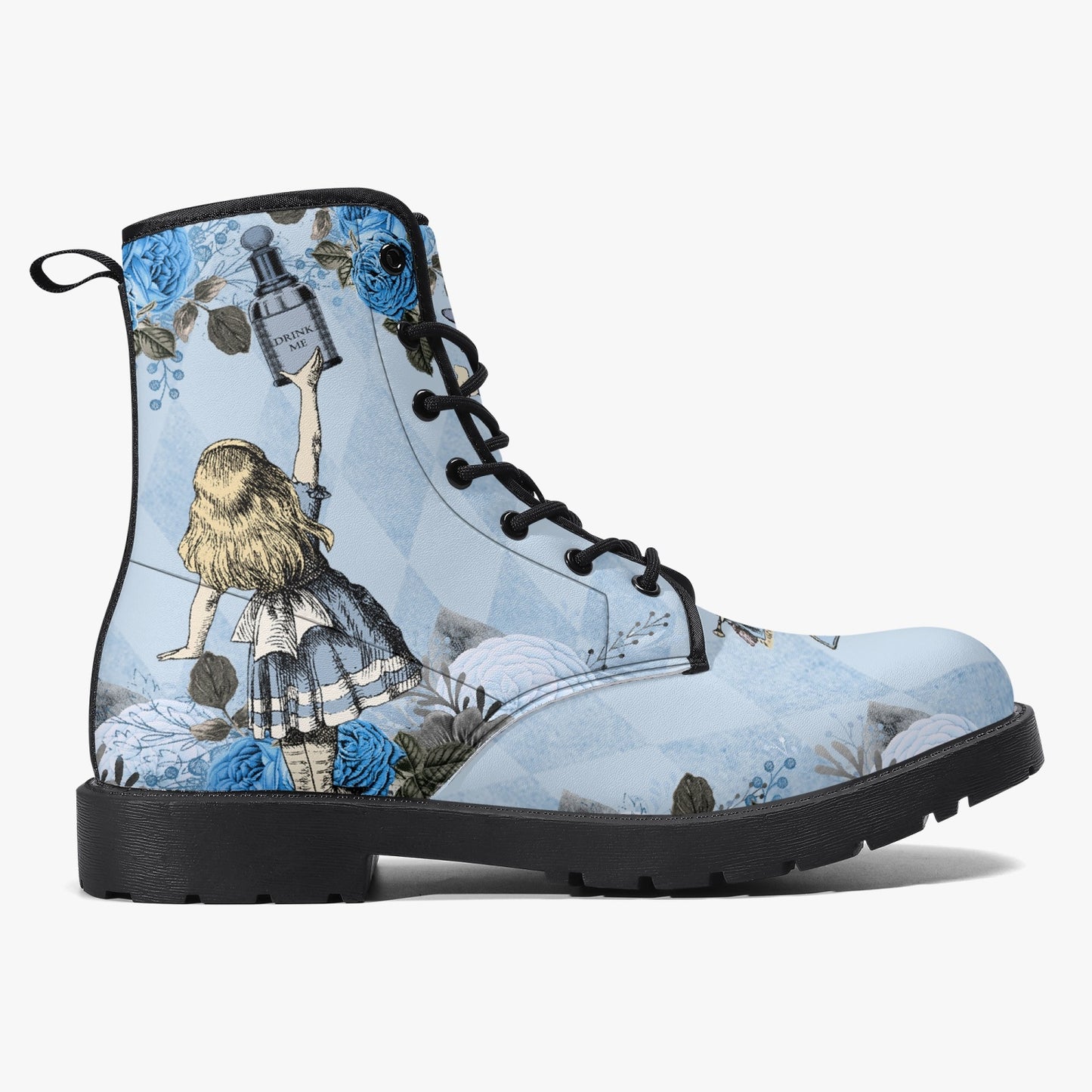 Blue Alice in Wonderland Boots (JPREGB2)