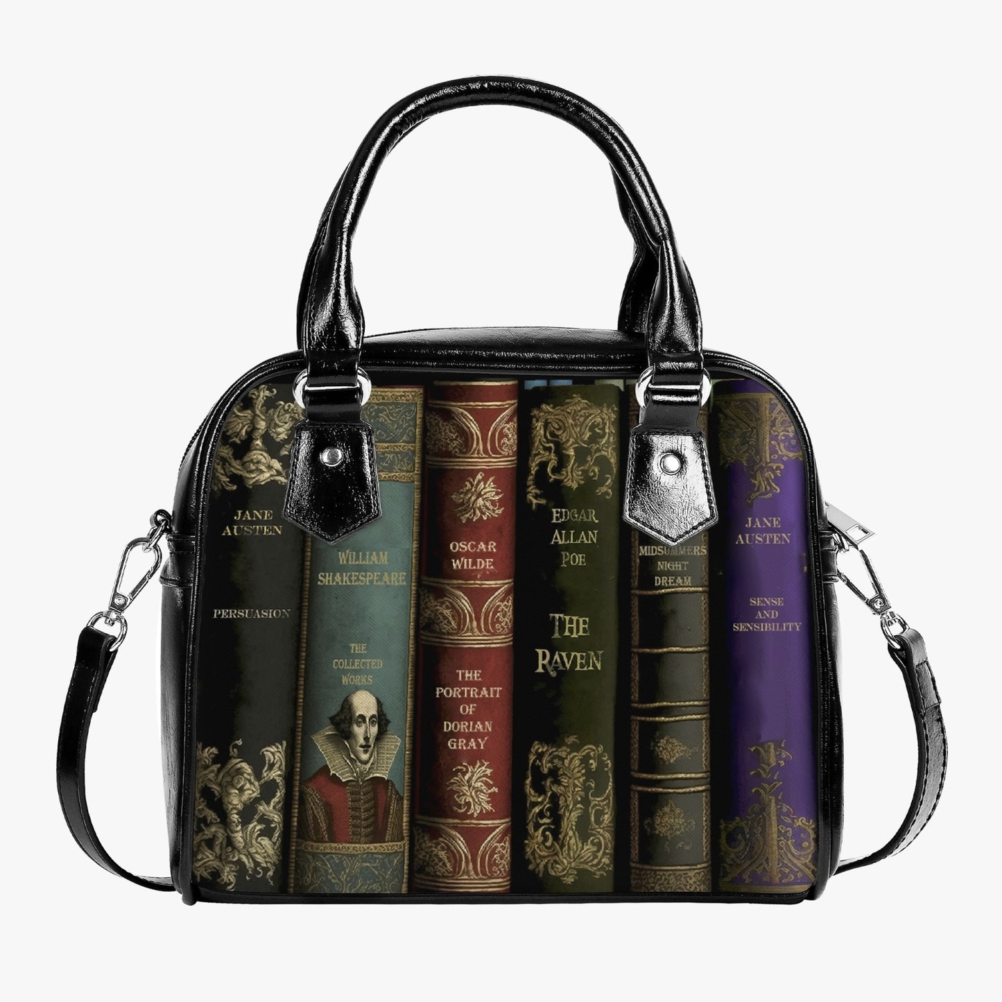 Vintage Books Classic Literature Purse with Shoulder Strap (JPBOOKS)