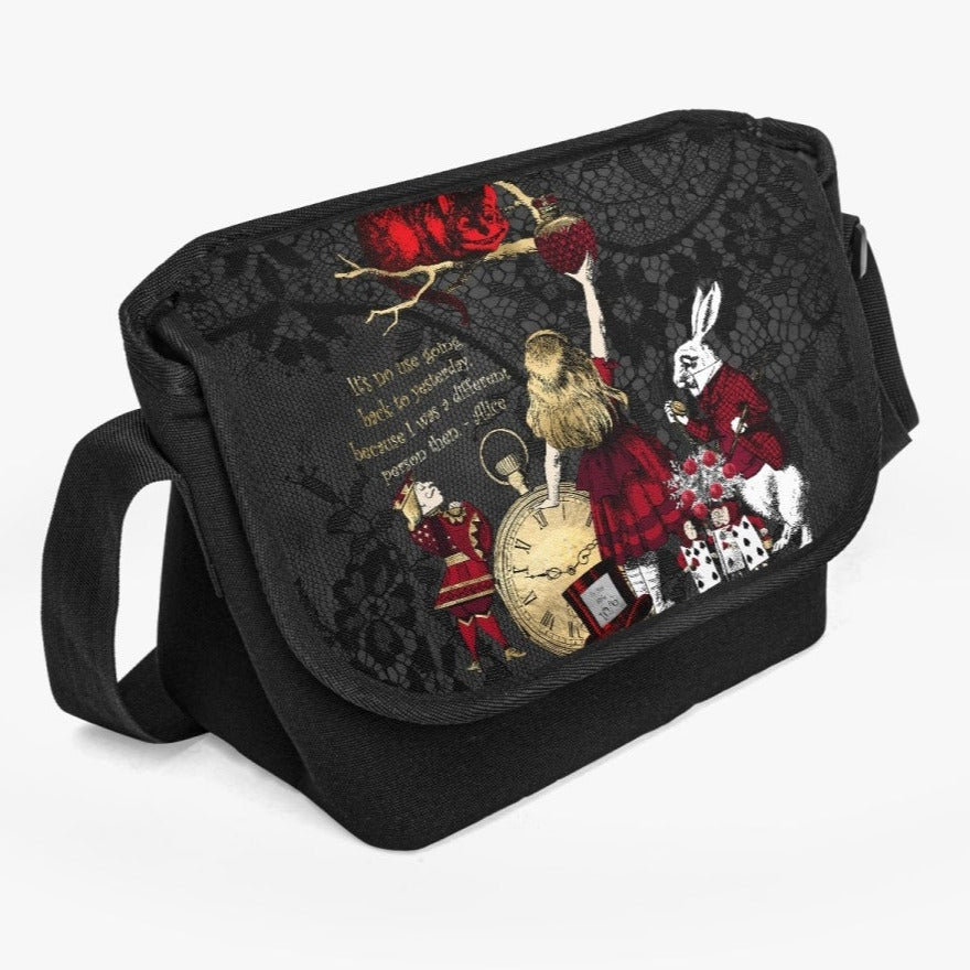 Alice in Wonderland - Gothic Messenger Bag (JPMESS1)