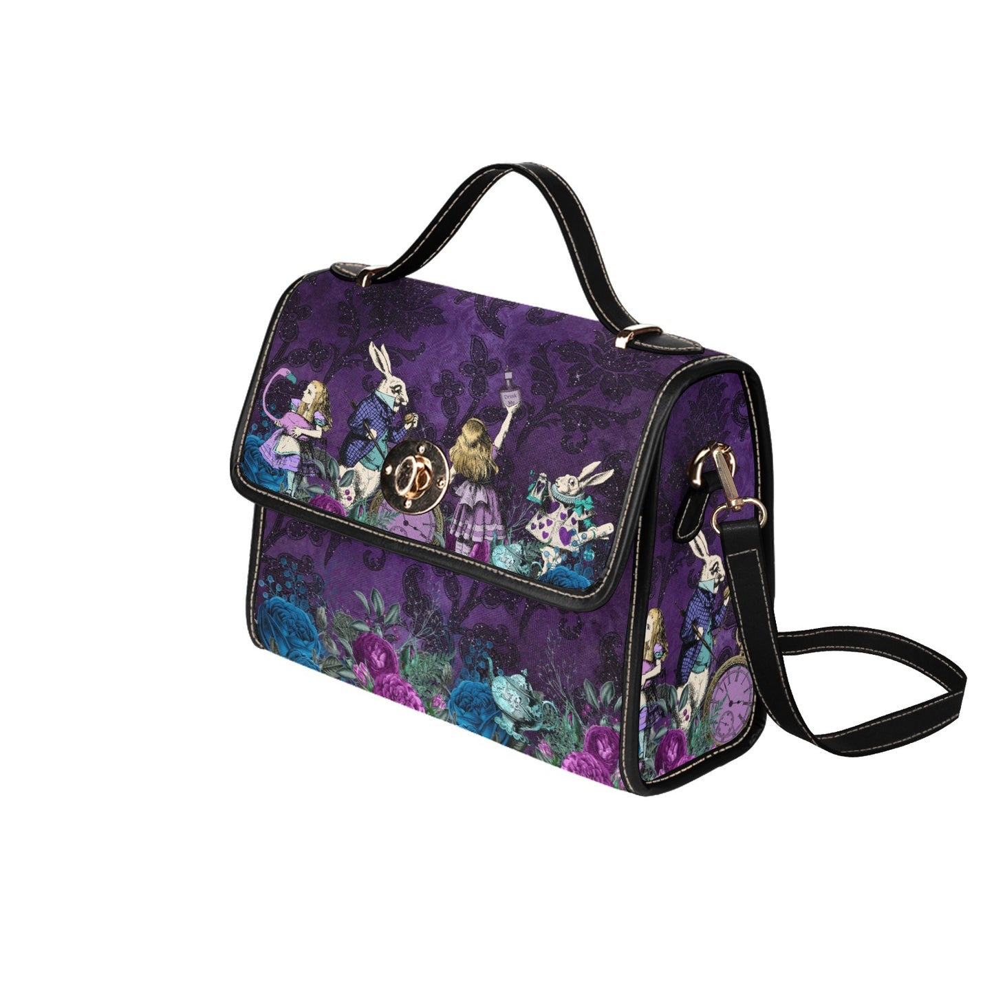 Dark Alice Purple Satchel (ADARK1)