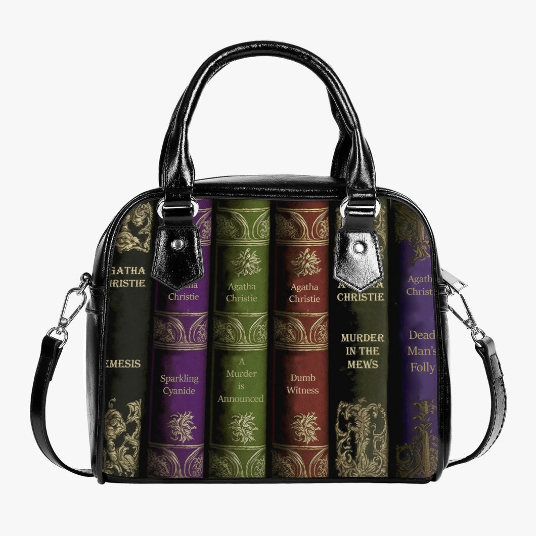 Agatha Christie Shoulder Handbag - Purse for Agatha Christie Fans (JPAGC)