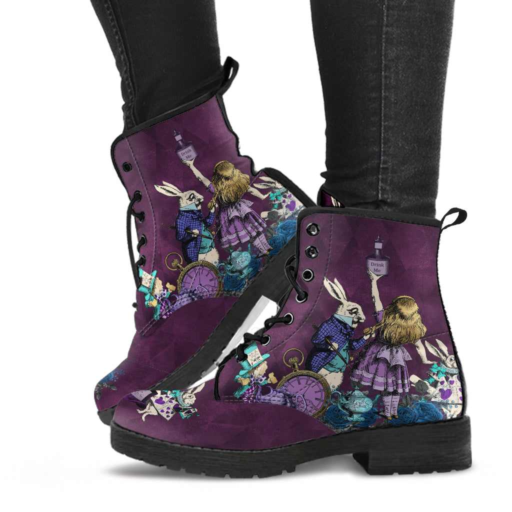 Alice in Wonderland - Dark Alice Boots (REG64)