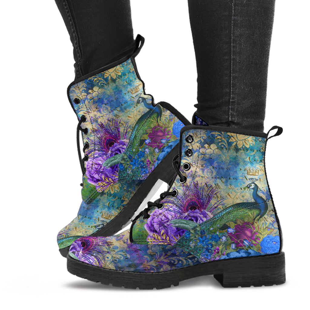 Peacock Colourful Boots (REG17)