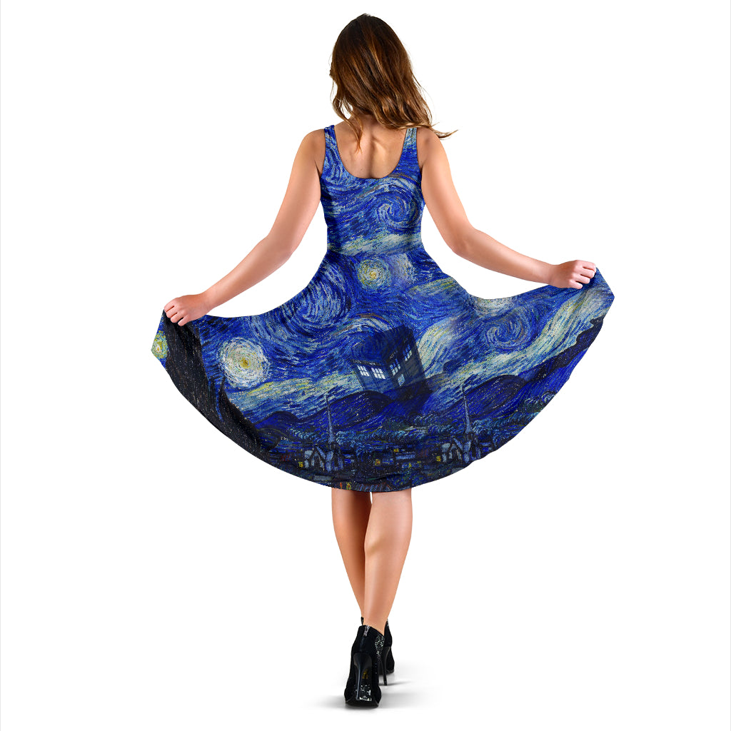Van Gogh and The Doctor Starry Night Dress (DREVGD)