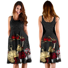 Load image into Gallery viewer, Alice in Wonderland Gothic Dress (DR83)
