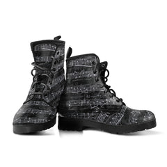 Vintage Sheet Music Gothic Boots (REG43)