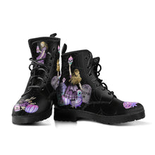 Load image into Gallery viewer, Pastel Goth Combat Boots - Alice in Wonderland Gifts - Pastel Goth Alice (REGAPG)
