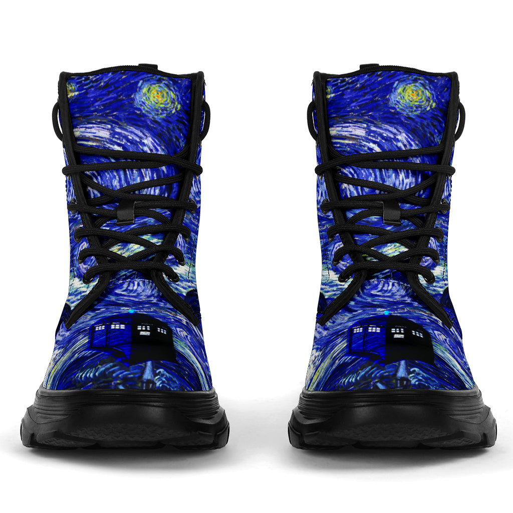 Van Gogh and The Doctor Artistic version - Chunky boots (REG50)
