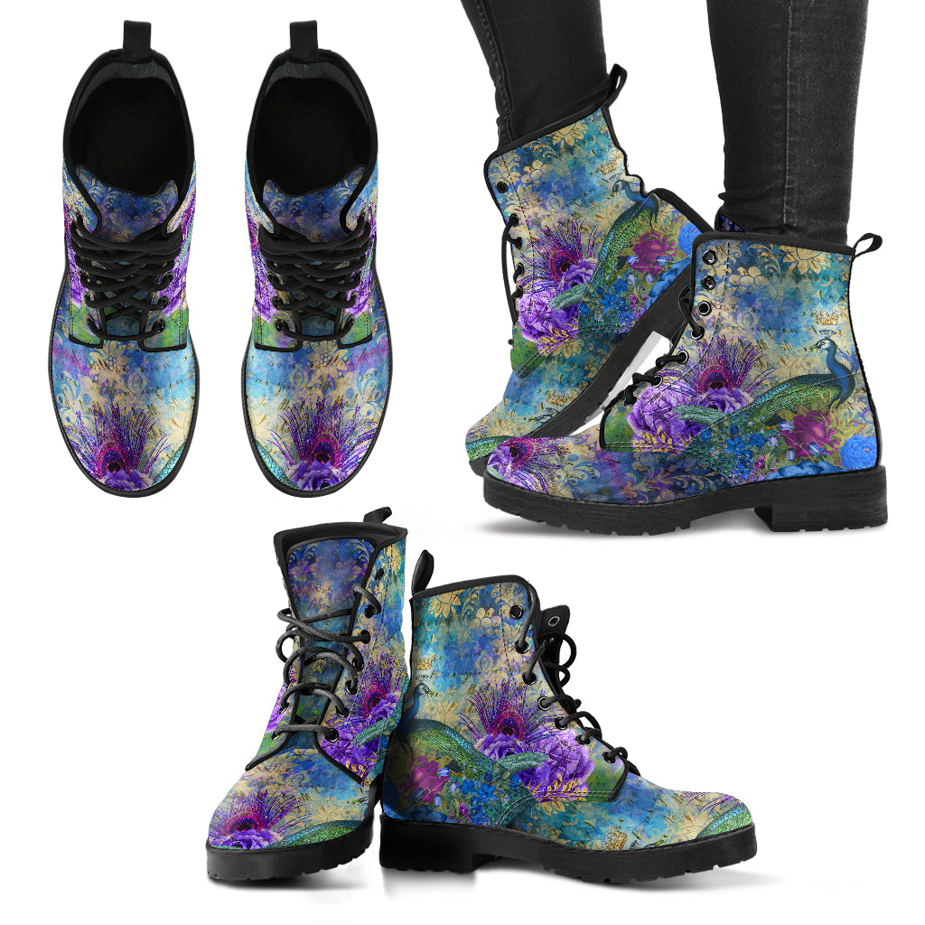 Peacock Colourful Boots (REG17)