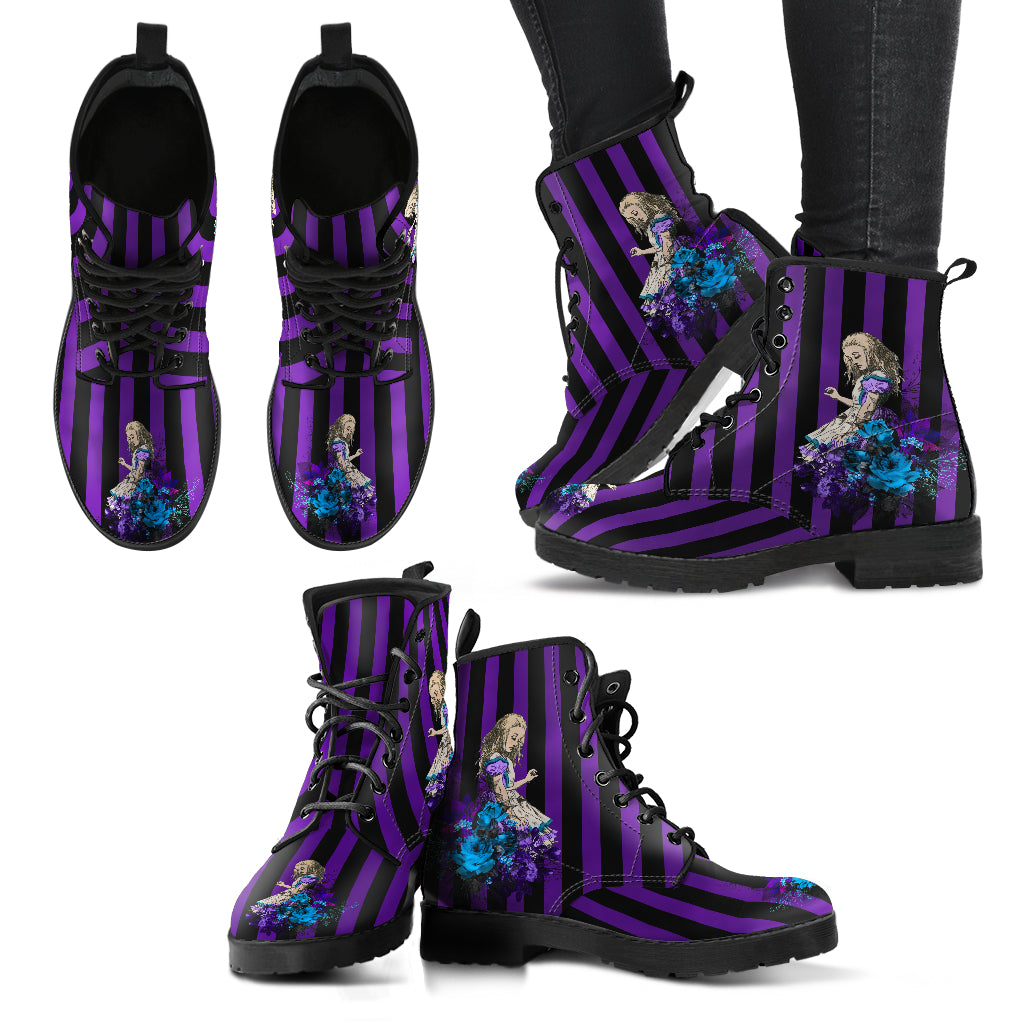 Alice in Wonderland Purple Stripe (REG14)