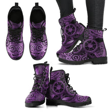 Load image into Gallery viewer, Steampunk Purple Clockwork Boots (REG85)
