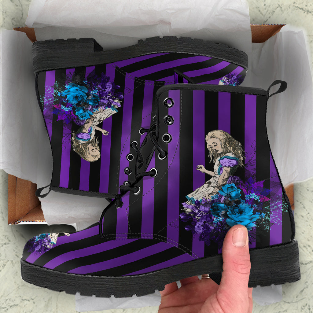 Alice in Wonderland Purple Stripe (REG14)