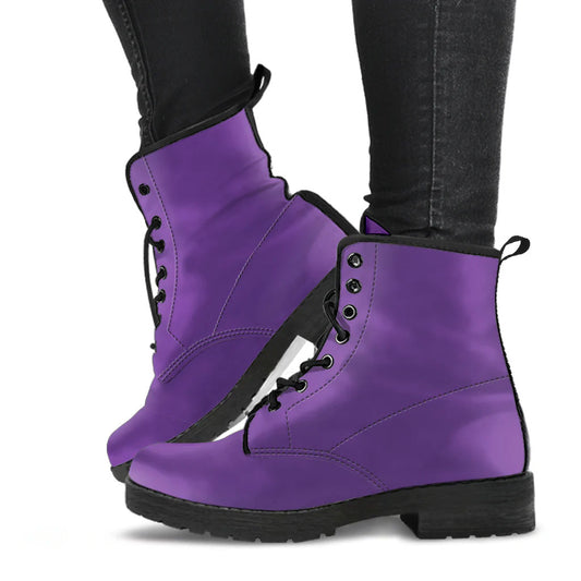 Purple Festival Combat Boots (JPREGSO1)