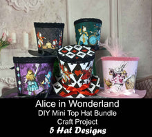 Load image into Gallery viewer, The Alice in Wonderland DIY Hat Collection - Digital Download
